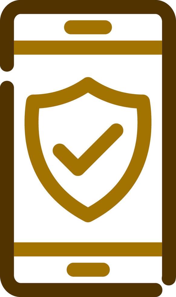 Phone Insurance Creative Icon Design vector