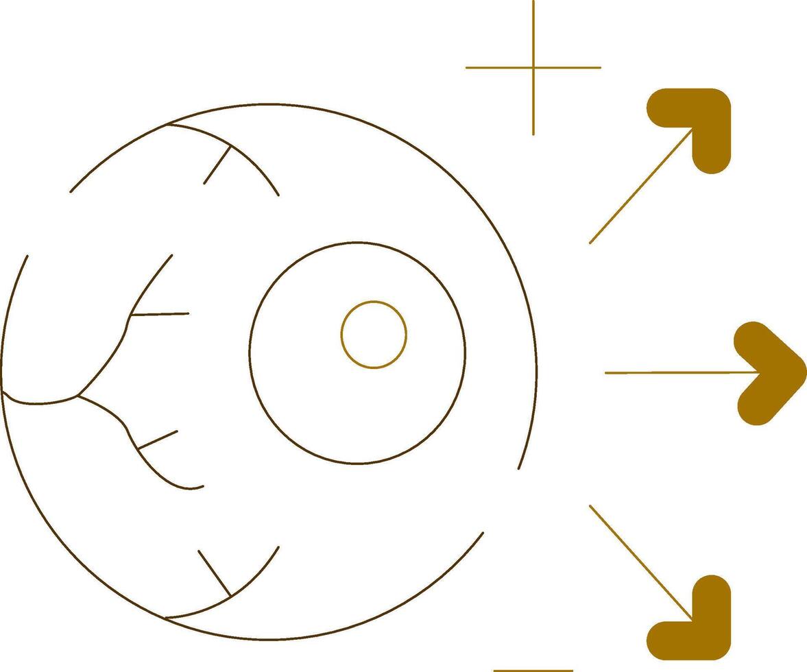 Longsighted Creative Icon Design vector