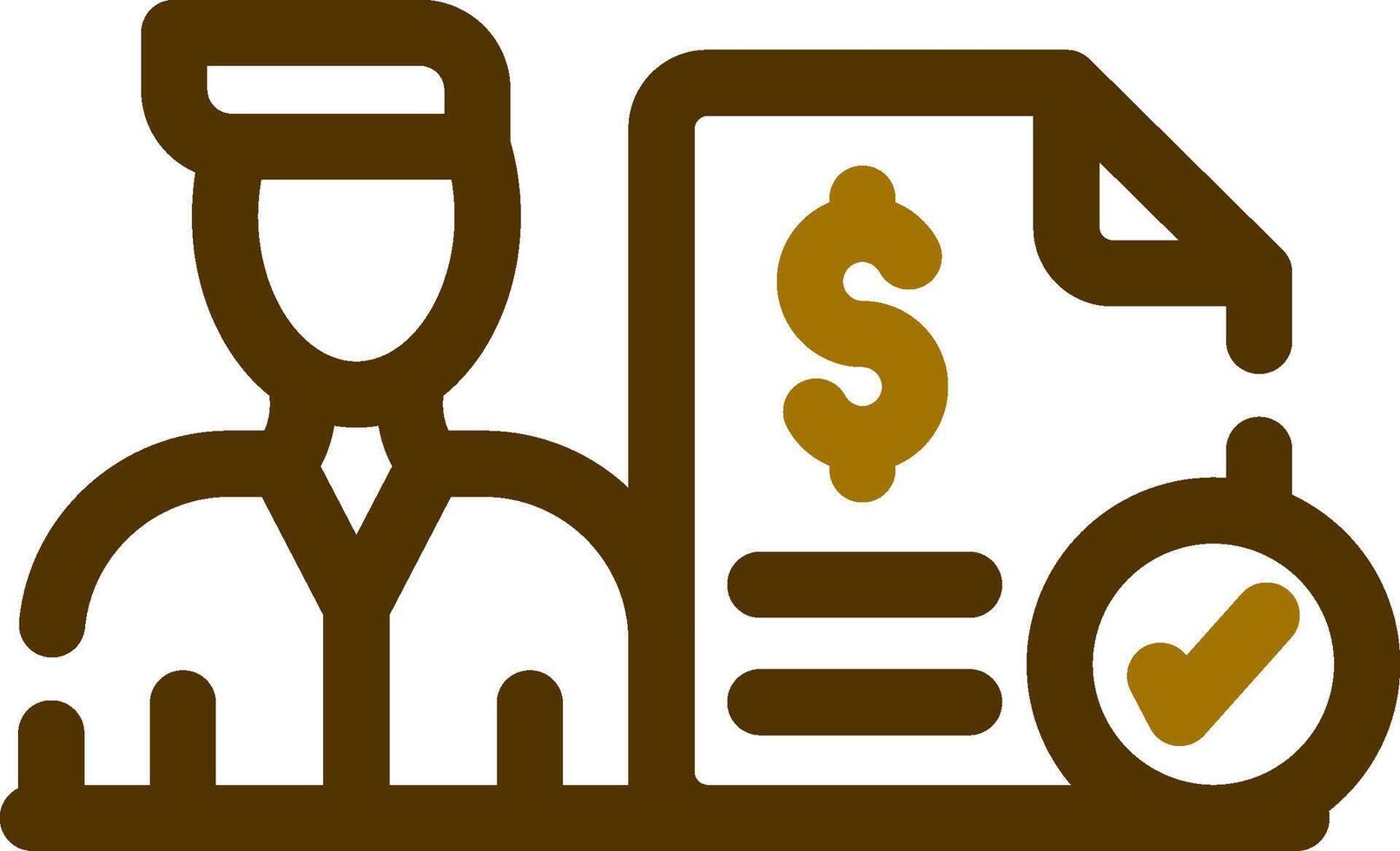 Dealer Invoice Creative Icon Design vector