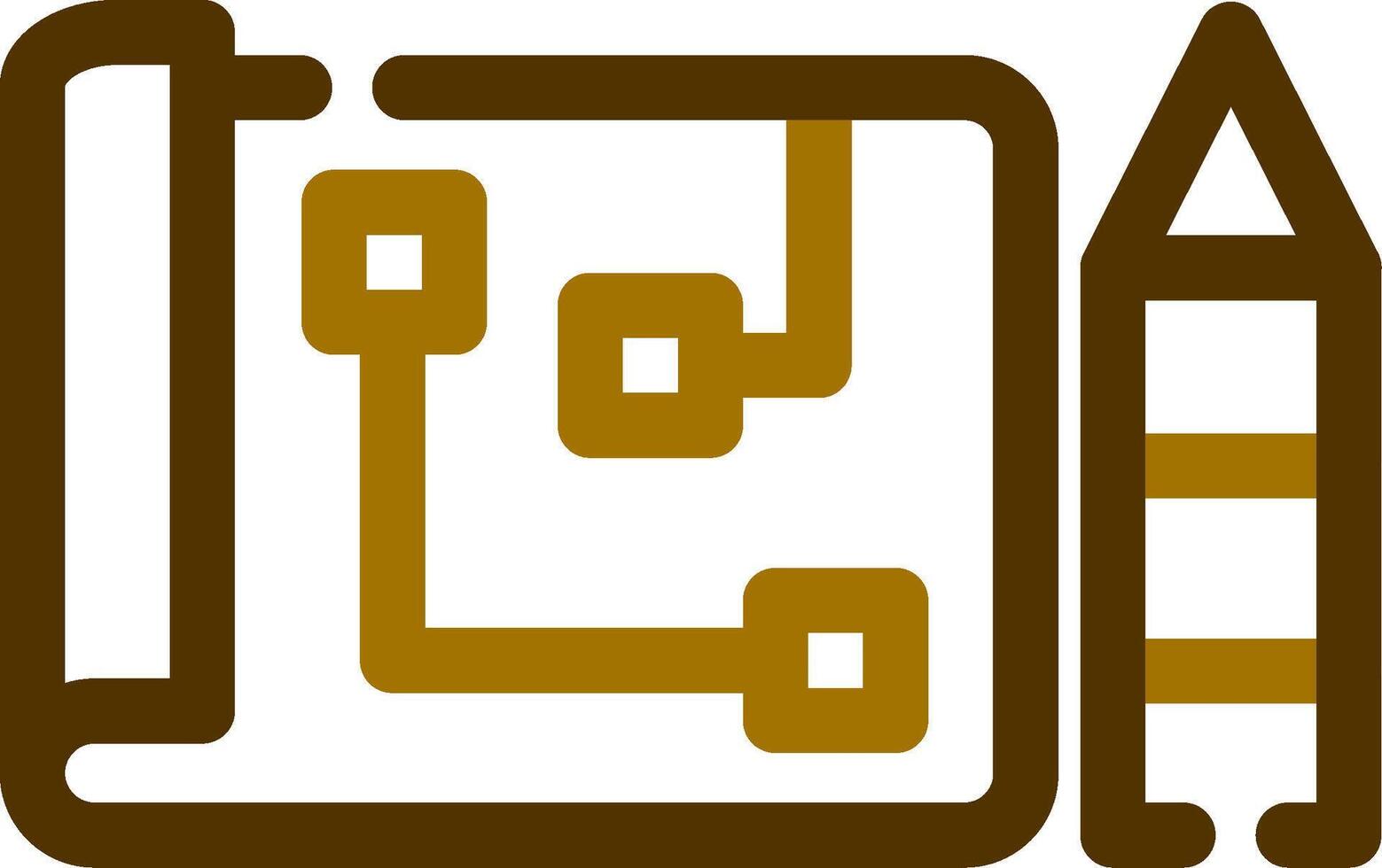 Blueprint Creative Icon Design vector