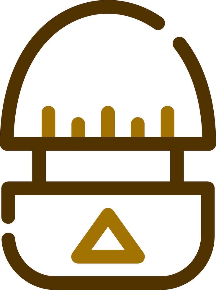 Kitchen Timer Creative Icon Design vector