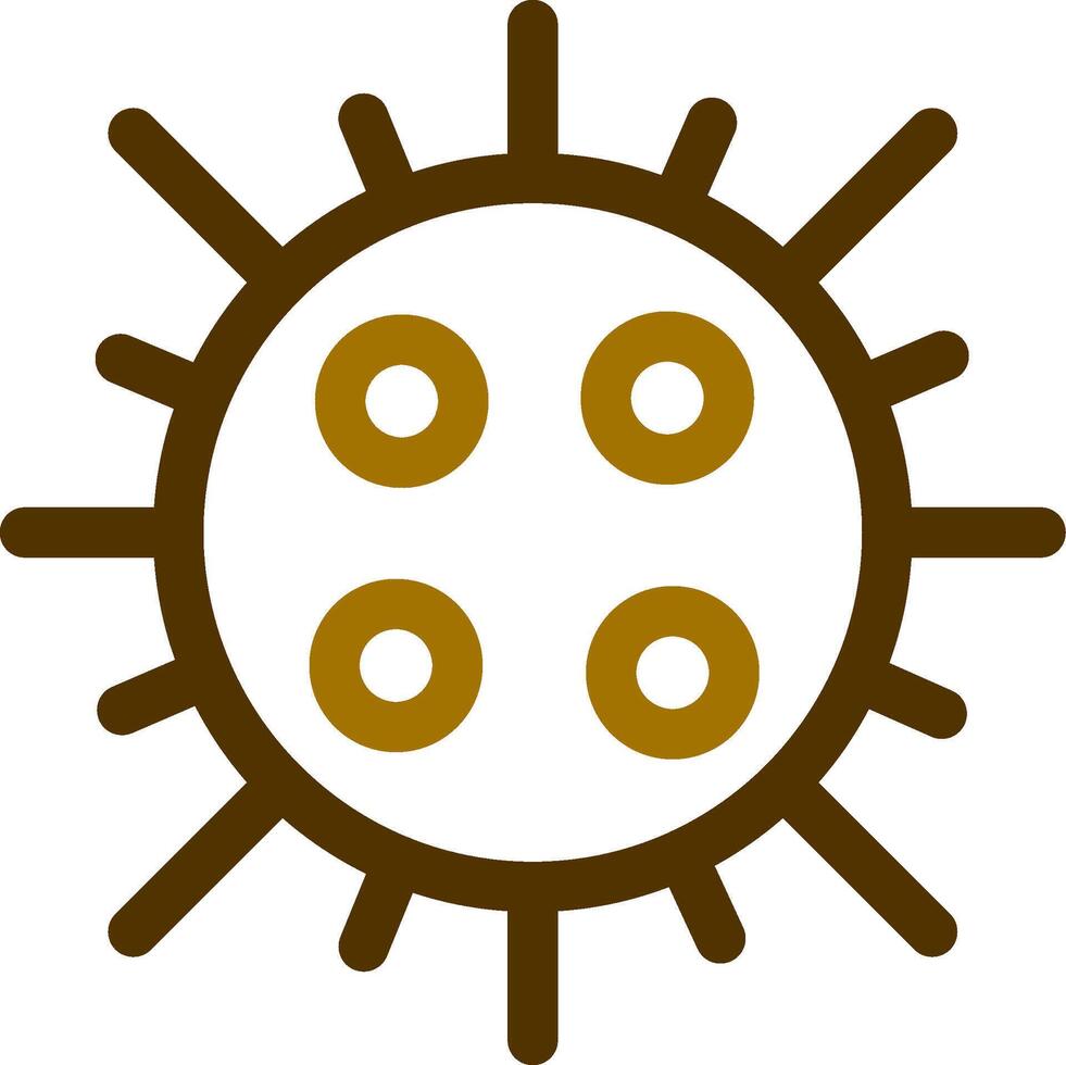 Virus Creative Icon Design vector