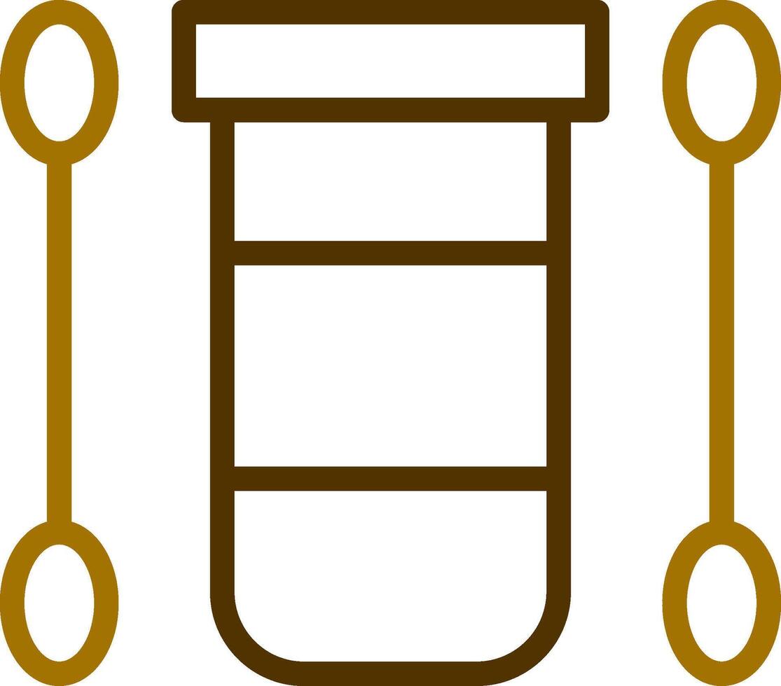 Cotton Swab Creative Icon Design vector