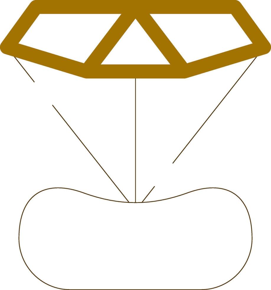 Diamond Creative Icon Design vector