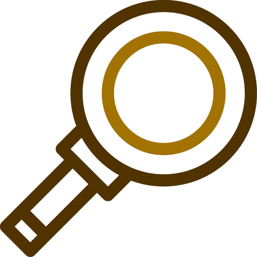 Magnifying Creative Icon Design vector