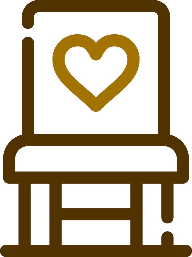 Chair Creative Icon Design vector