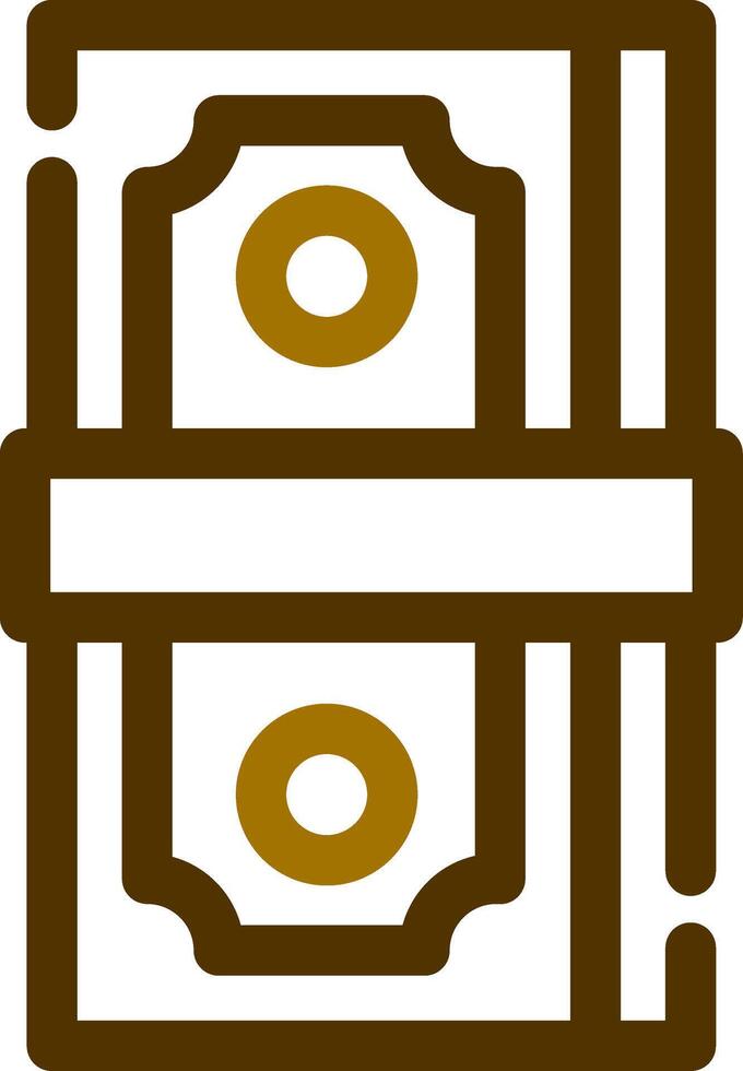 Line Two Color Design vector