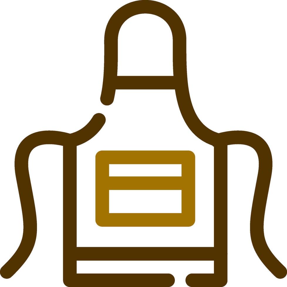 Apron Creative Icon Design vector