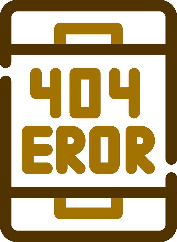 diseño de icono creativo de error vector