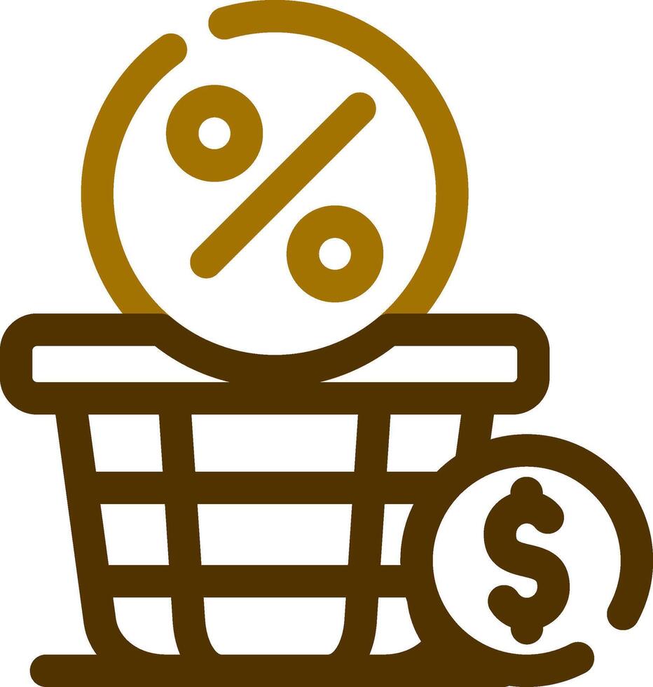 Basket Creative Icon Design vector