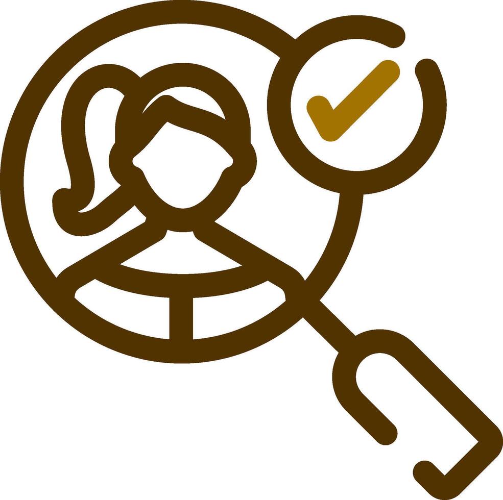 Customer Discovery Creative Icon Design vector