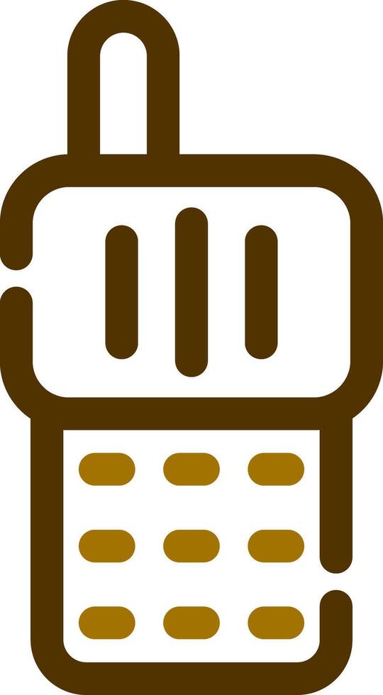Walkie Talkies Creative Icon Design vector