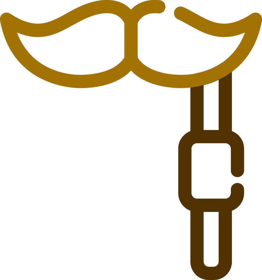 Moustache Creative Icon Design vector