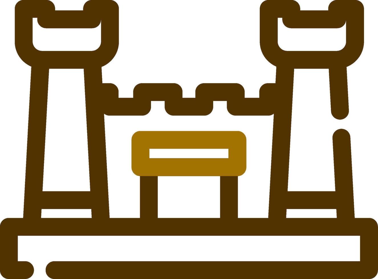 Fortress Creative Icon Design vector