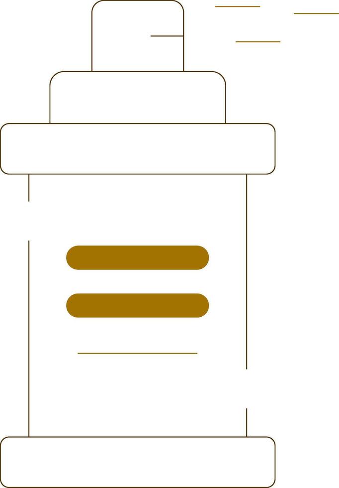 Spray Paint Creative Icon Design vector
