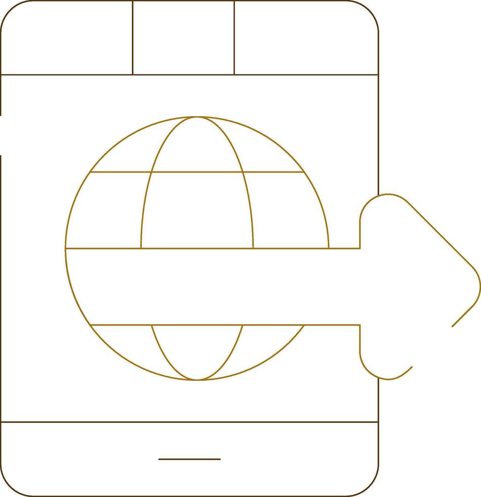 Internet Creative Icon Design vector