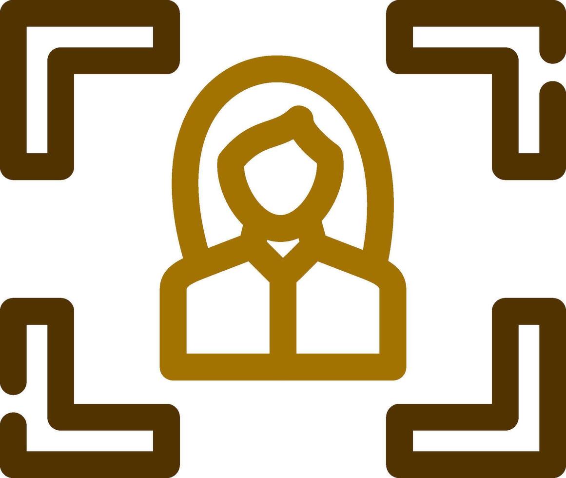 Portrait Creative Icon Design vector