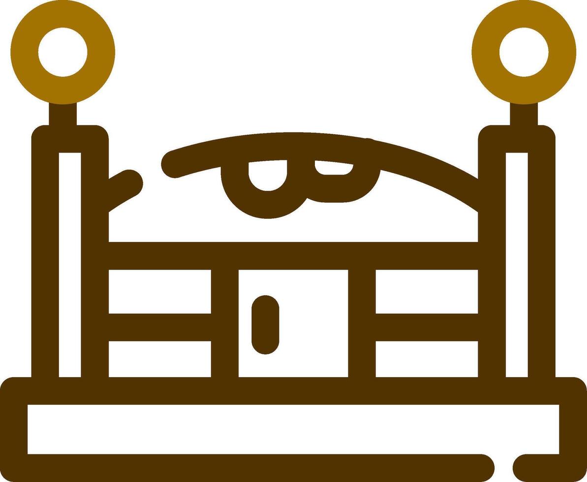 Gate Creative Icon Design vector