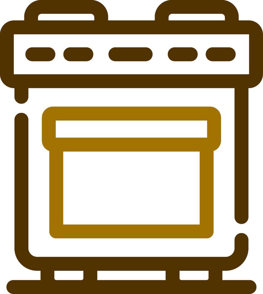 Oven Creative Icon Design vector