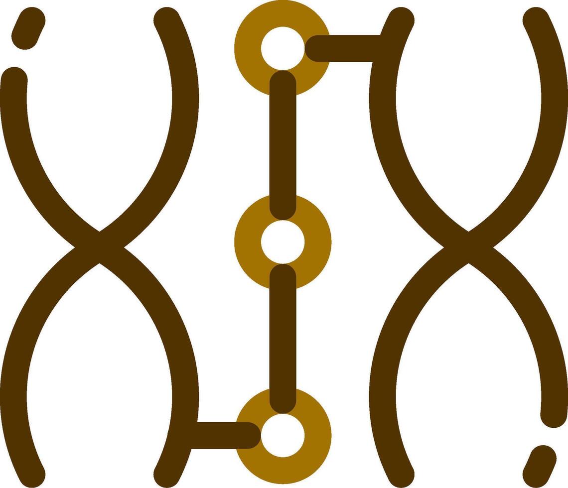 Cloning Creative Icon Design vector