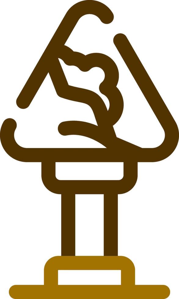 Avalanche Sign Creative Icon Design vector