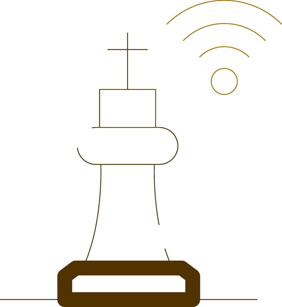 Smart Chess Creative Icon Design vector