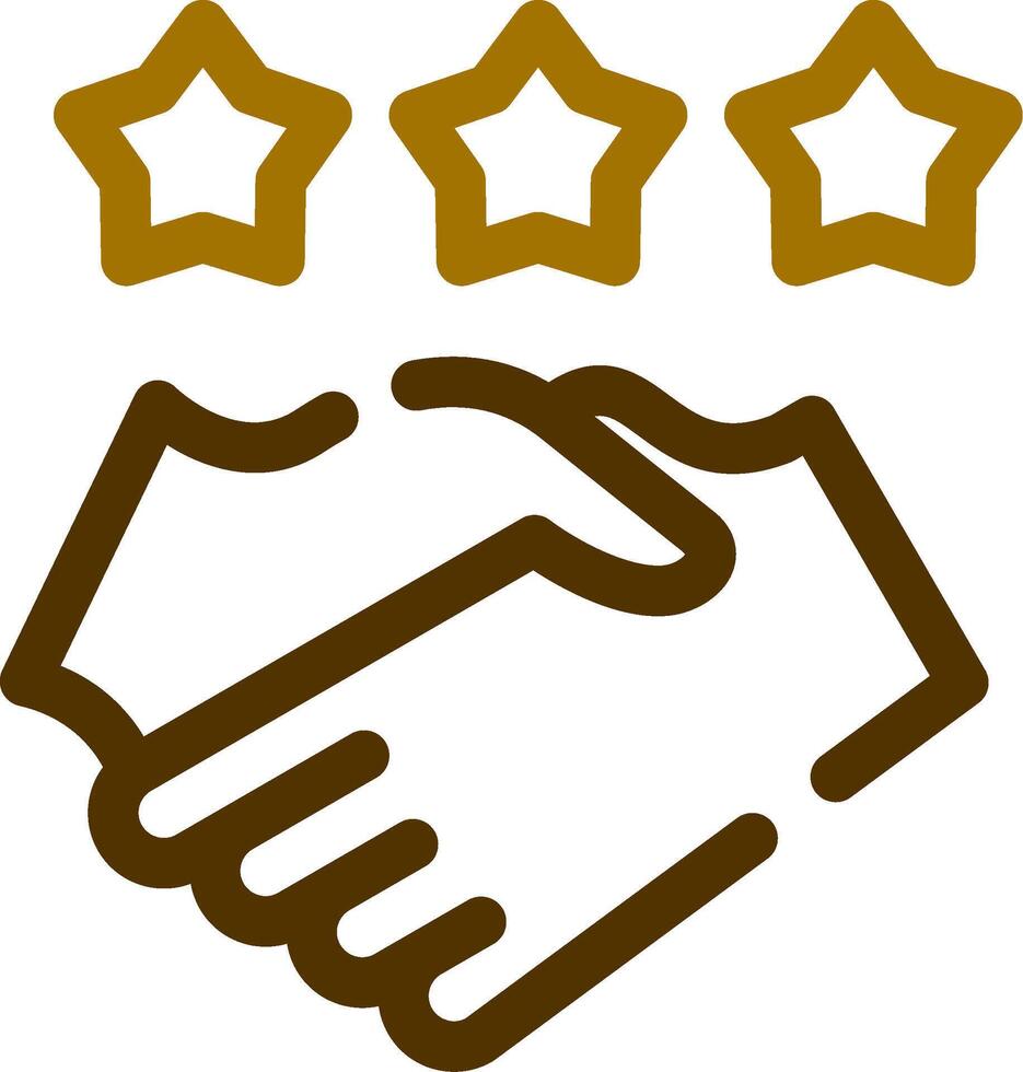 Game Handshake Creative Icon Design vector