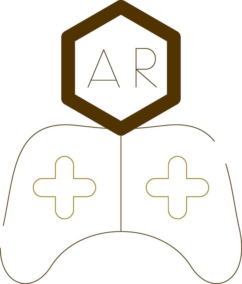 Ar Controller Creative Icon Design vector