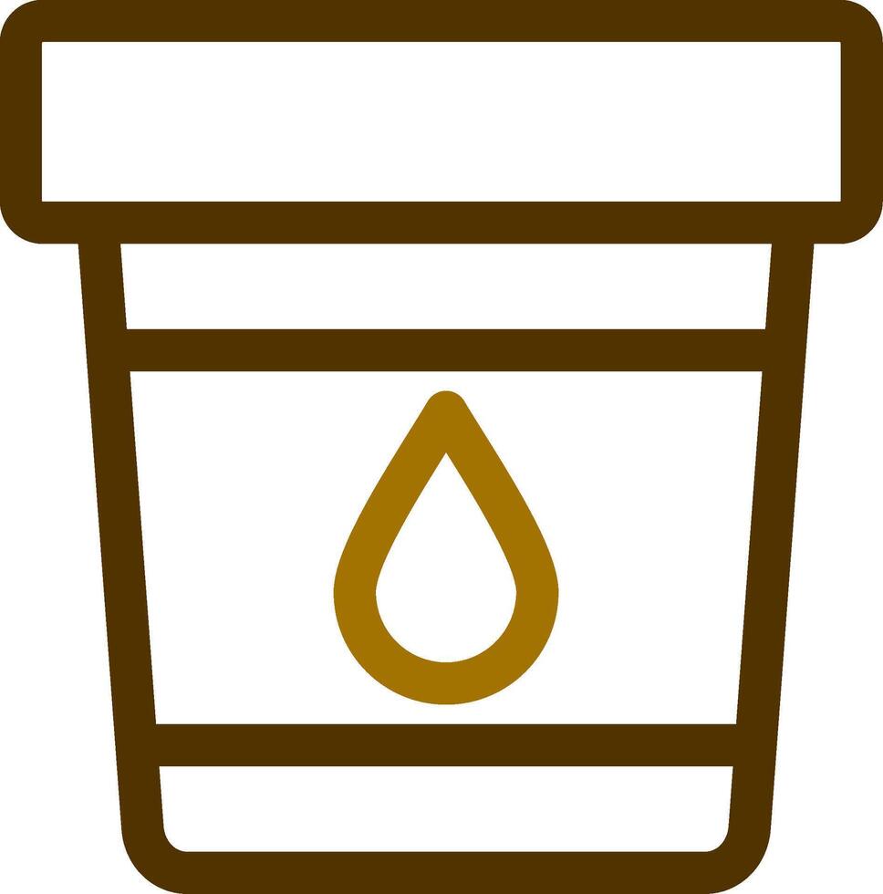 Urine Sample Creative Icon Design vector