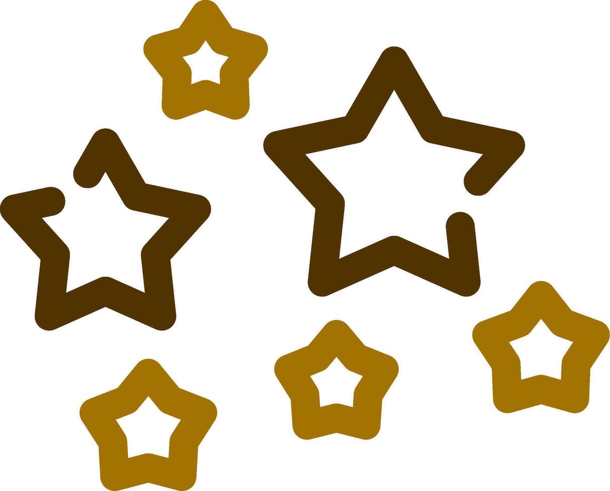 Stars Creative Icon Design vector