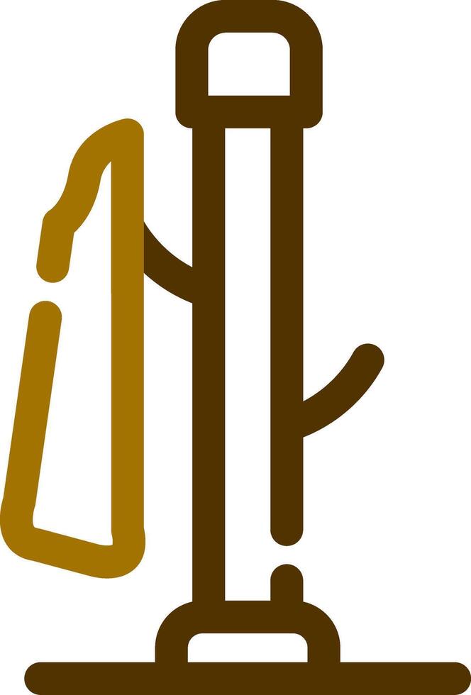 Coat Rack Creative Icon Design vector