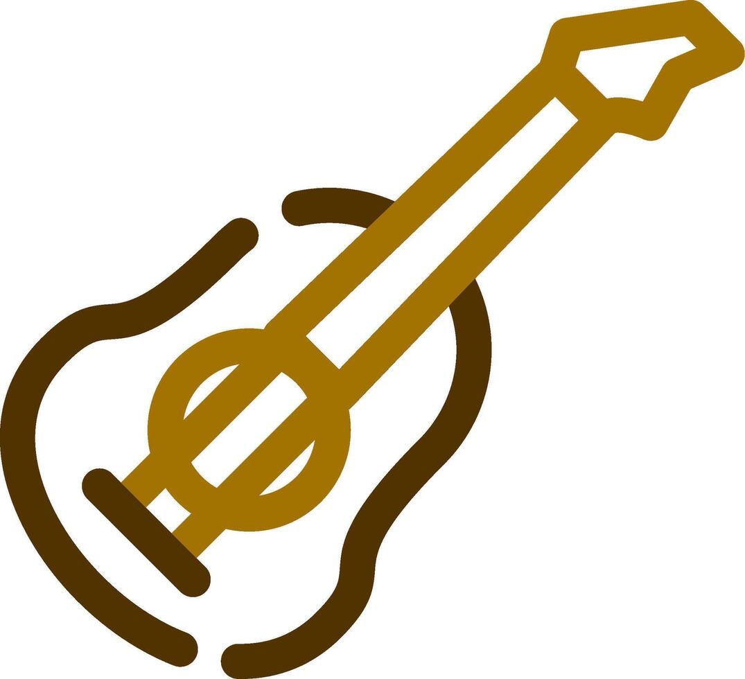 Guitar Creative Icon Design vector