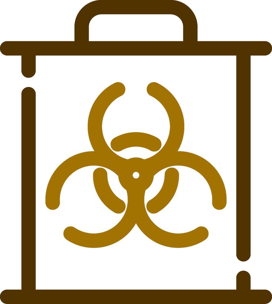 Biohazard Creative Icon Design vector