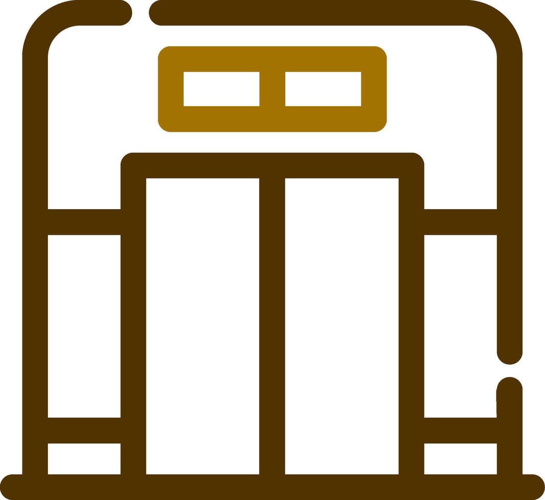 Elevator Creative Icon Design vector