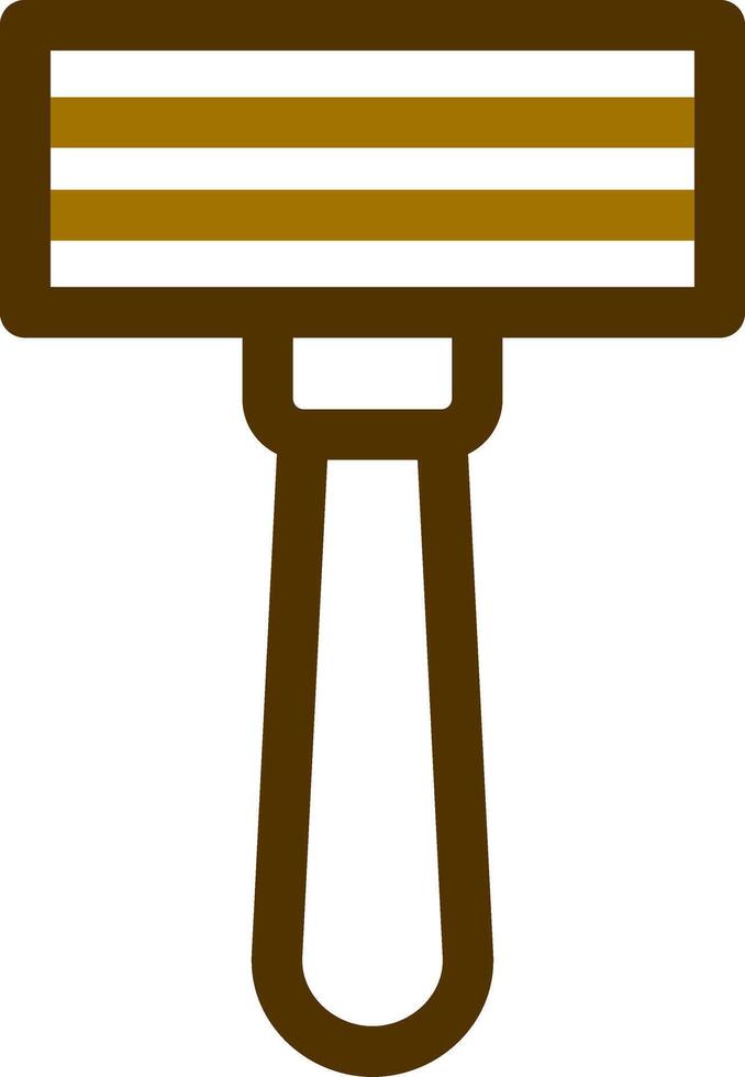 Razor Blade Creative Icon Design vector