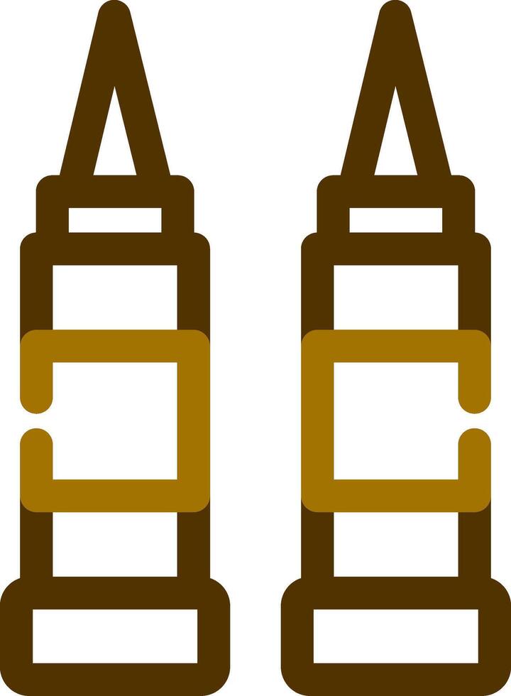 Bullets Creative Icon Design vector