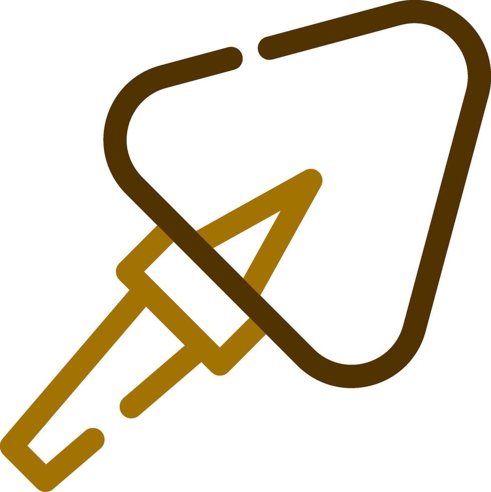 Trowel Creative Icon Design vector