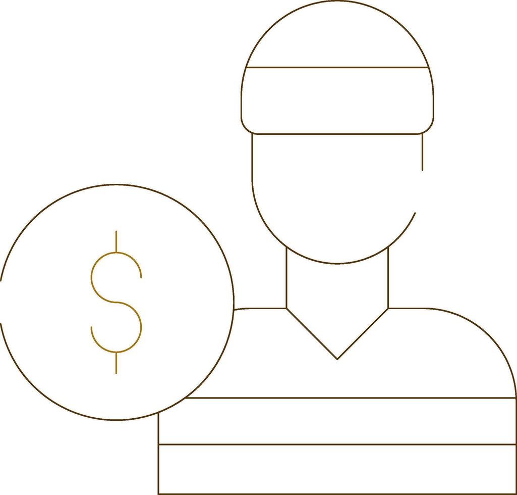 Theft Creative Icon Design vector