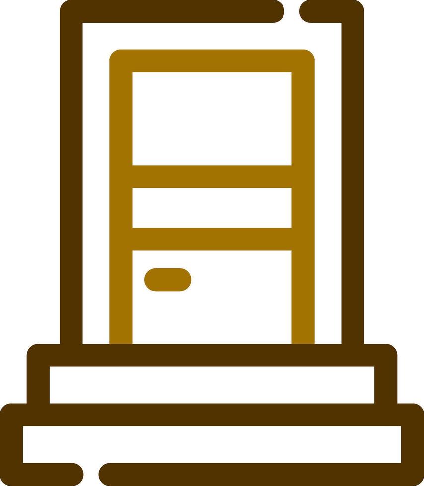 Door Creative Icon Design vector
