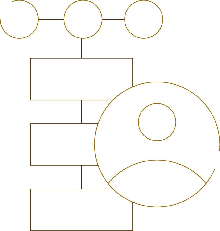 Client Database Creative Icon Design vector