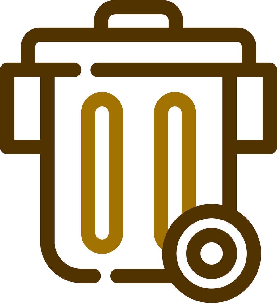 Bin Creative Icon Design vector