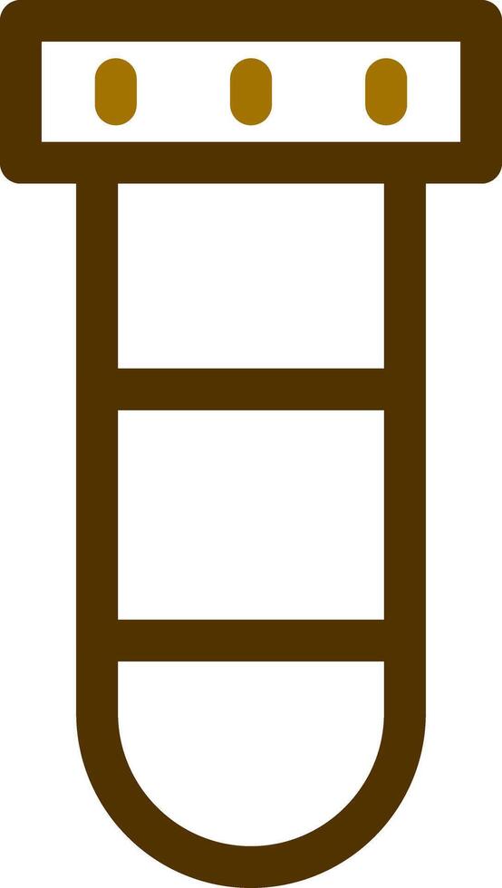 Test Tube Creative Icon Design vector