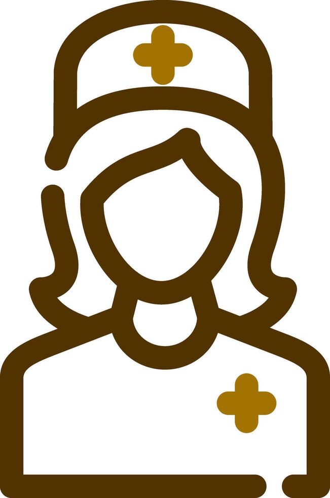 Nurse Creative Icon Design vector