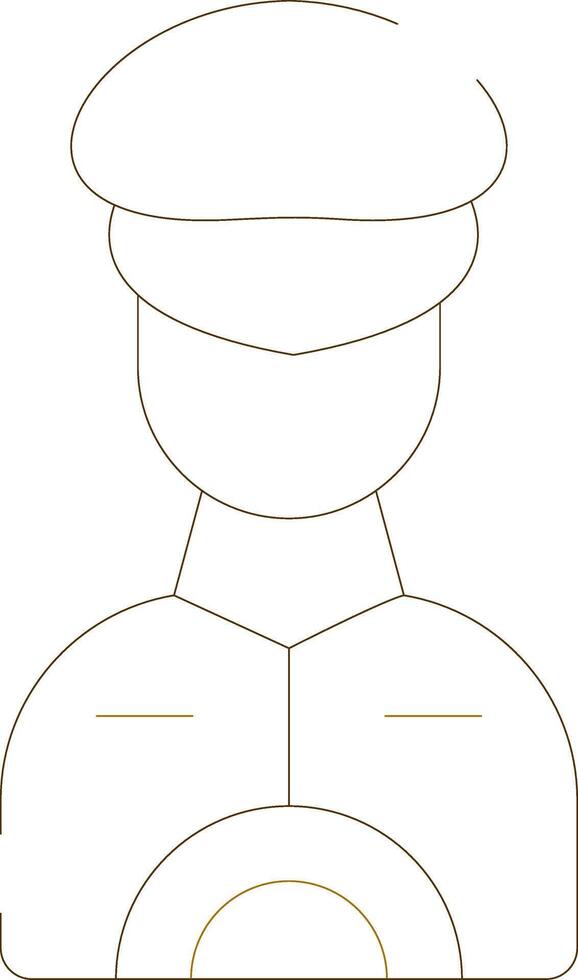 Captain Creative Icon Design vector