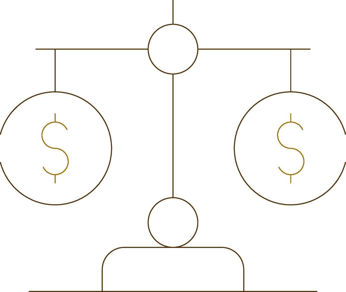 Compare Prices Creative Icon Design vector