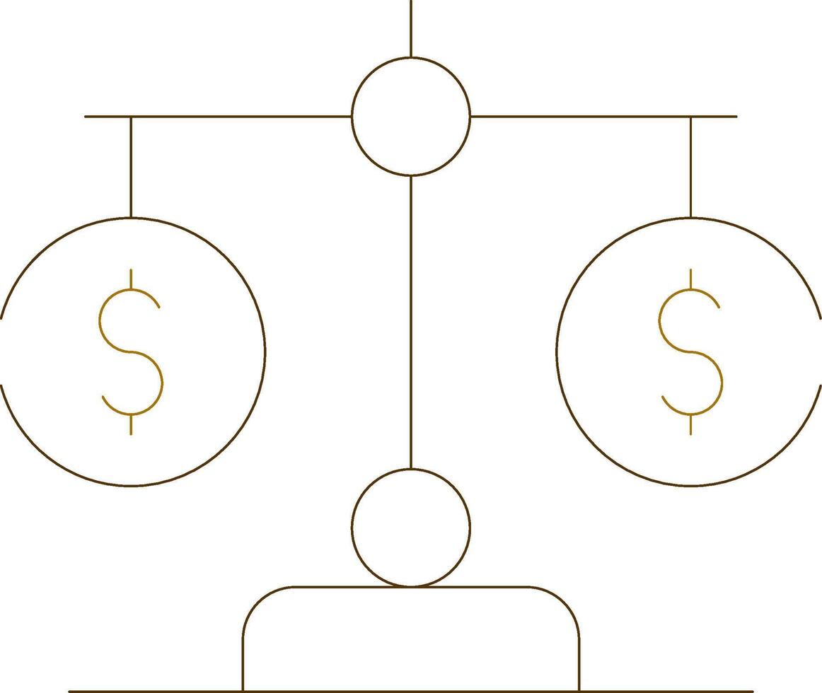 comparar precios creativo icono diseño vector