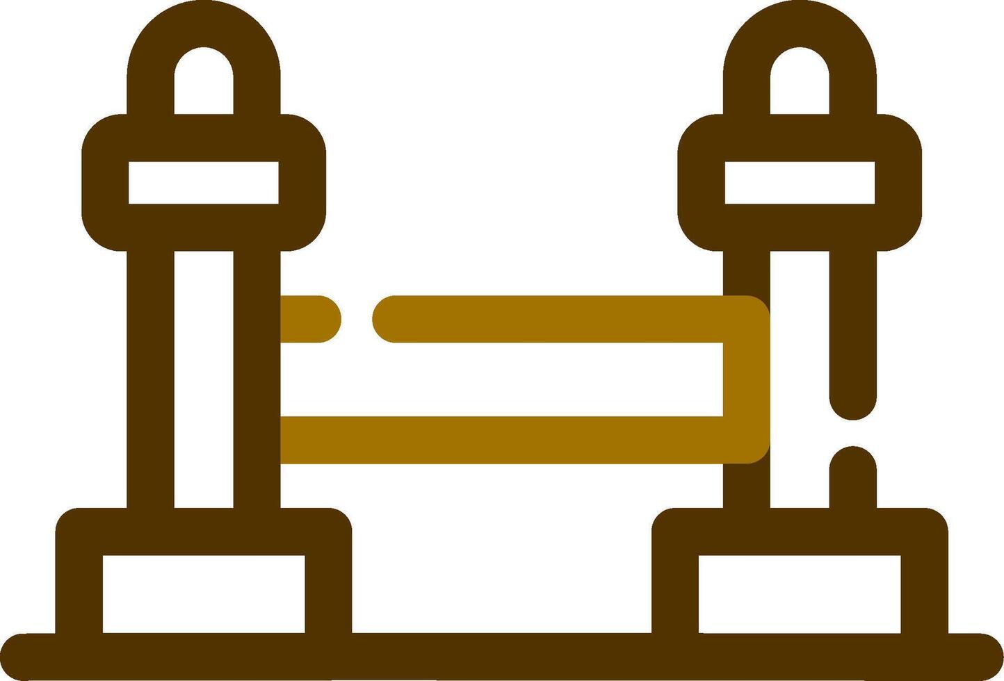 Stanchion Creative Icon Design vector