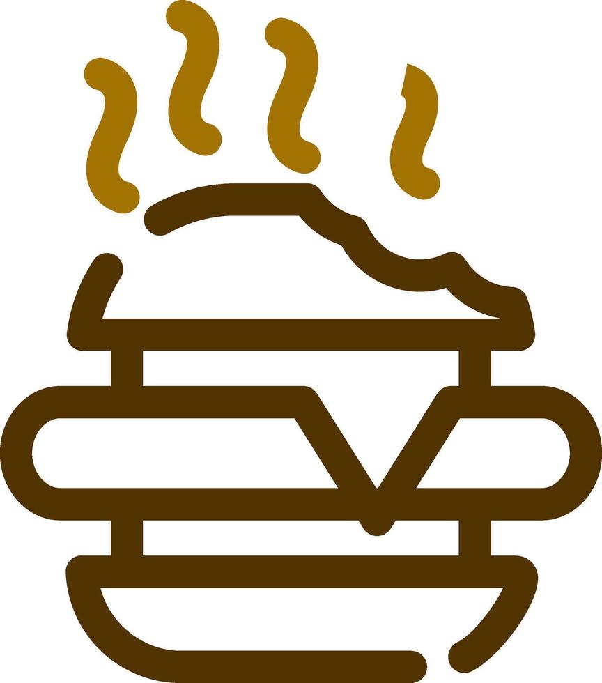 Rotten Creative Icon Design vector