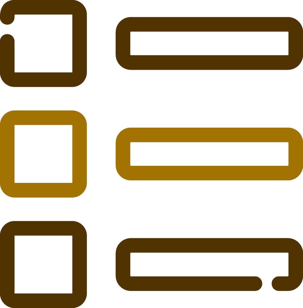 List Creative Icon Design vector