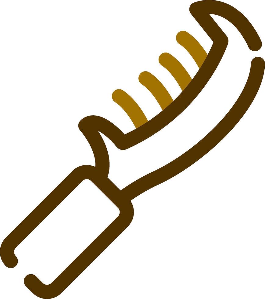 Comb Creative Icon Design vector